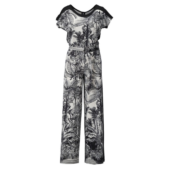 Z K-Design Jumpsuit A327 Blauw ecru
